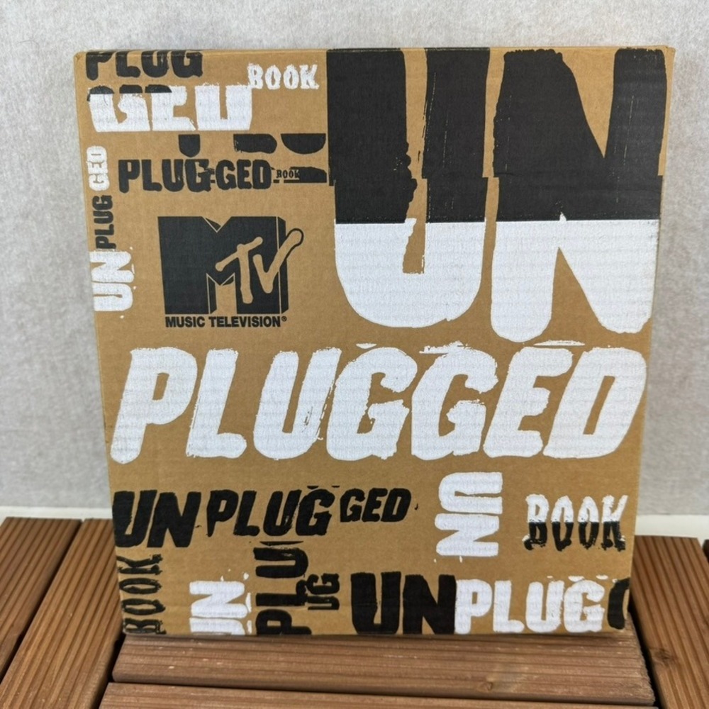 MTV Unplugged First Edition Book 1995 Melcher Media Nirvana Eric Clapton